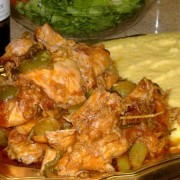 Coniglio e Polenta