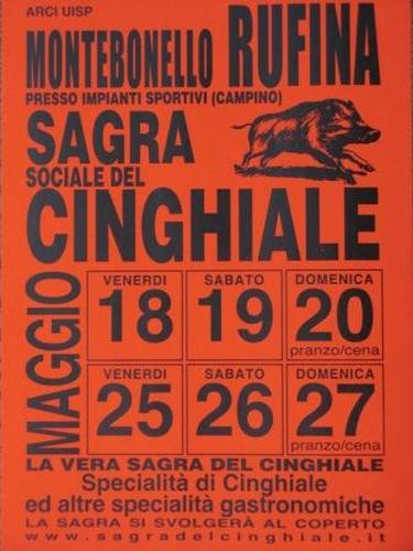 Sagra del Cinghiale di Rufina - Montebonello (FI) dal 18 al 27 maggio 2012