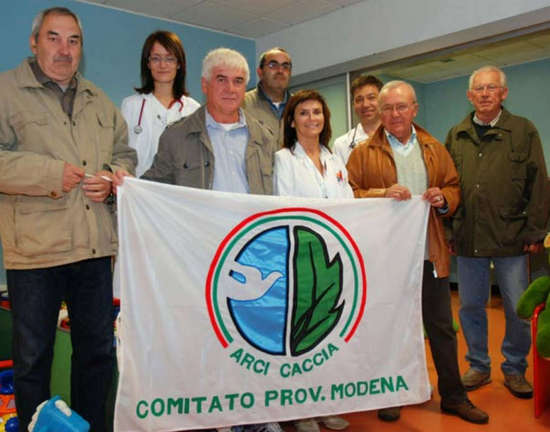 Arci Caccia Modena - Solidarietà Pediatria Carpi (MO)