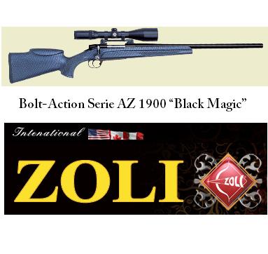 Carabina Bolt-Action Serie AZ 1900 “Black Magic”: eleganza e precisione sono il suo biglietto da visita