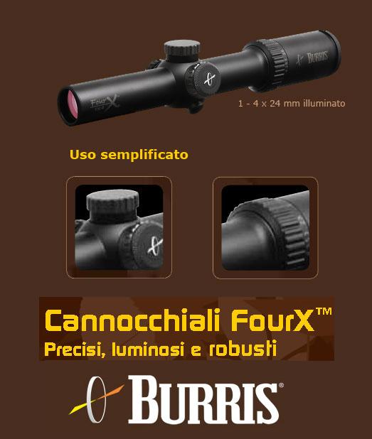 Cannocchiale FourX della Burris : l’illuminazione del vostro bersaglio