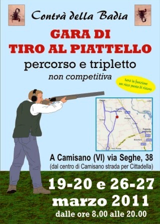 Gara di Tiro al piattello19-20 e 26-27 marzo 2011