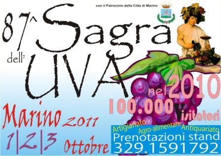 87^ Sagra dell'Uva 1-2-3- ottobre 2011 - Marino (RM)