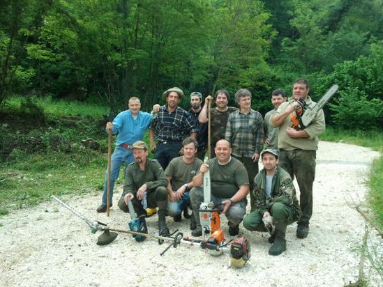 Pulizia Rio Salena Nave (BS)  Pulizia Rio Salena Nave (BS)