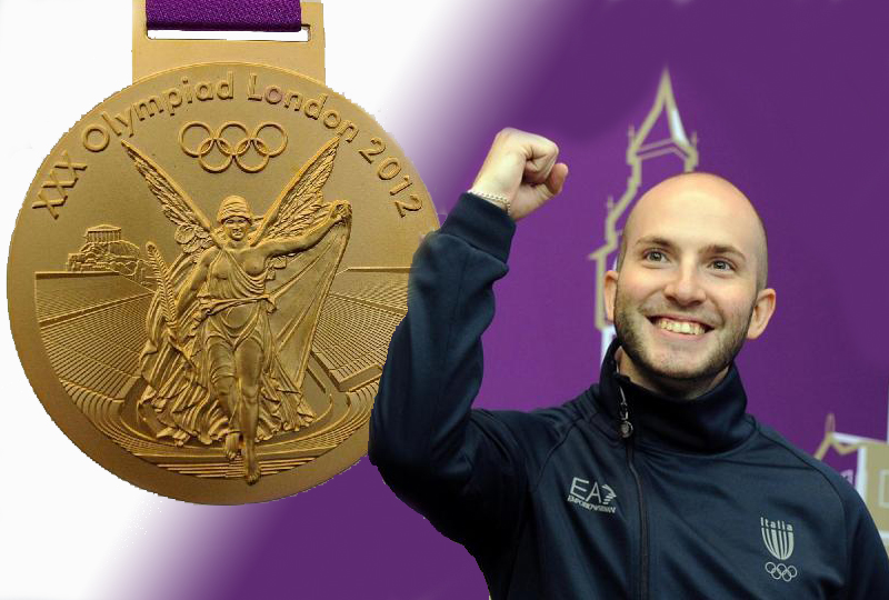 Niccolò Campriani-Medaglia d'Oro-Olimpiadi Londra 2012-carabina 3psz 50m