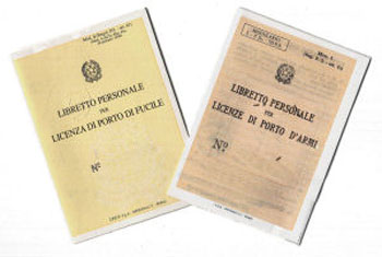 Licenza di Porto d'Armi
