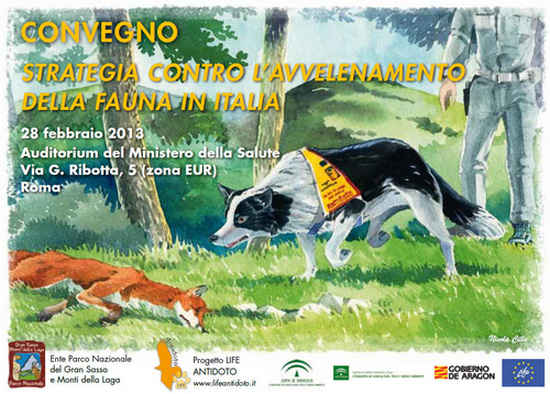 Convegno Strategia contro Avvelenamento Fauna Italia - Roma
