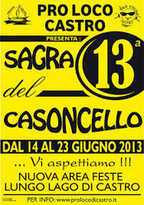 13a Sagra del Casoncello Bergamasco a Castro (BG)