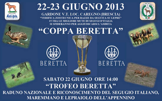 Coppa Beretta per Segugi - Caregno di Gardone Val Trompia (BS)