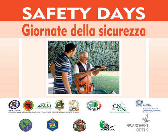 Safety Days 2013 - Sicurezza nella Caccia Safety Days 2013 - Sicurezza nella Caccia