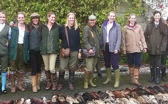 Pippa Middleton a Caccia Pippa Middleton a Caccia