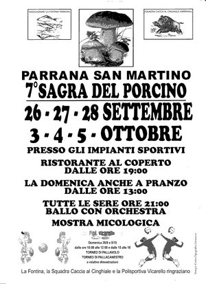 Sagra del Porcino Passana San Martino 2014 