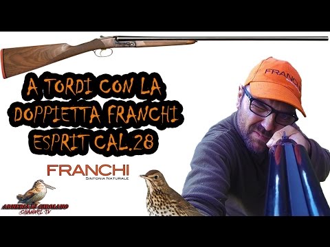 Caccia ai Tordi con Doppietta Franchi Esprit in calibro 28