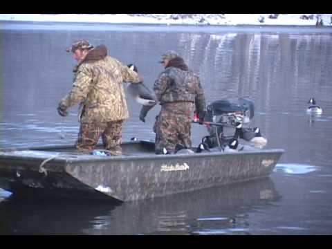 Caccia alle oche al campo