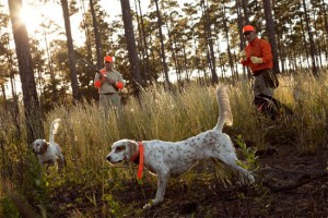 Soccorso di cani e cacciatori