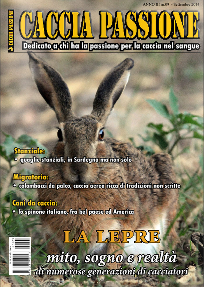 Rivista Caccia Passione - settembre 2014