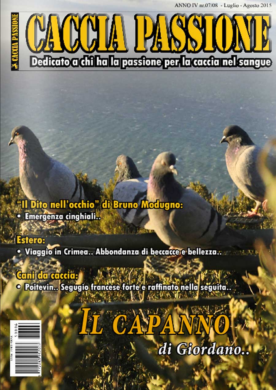 Rivista Caccia Passione luglio-agosto 2015