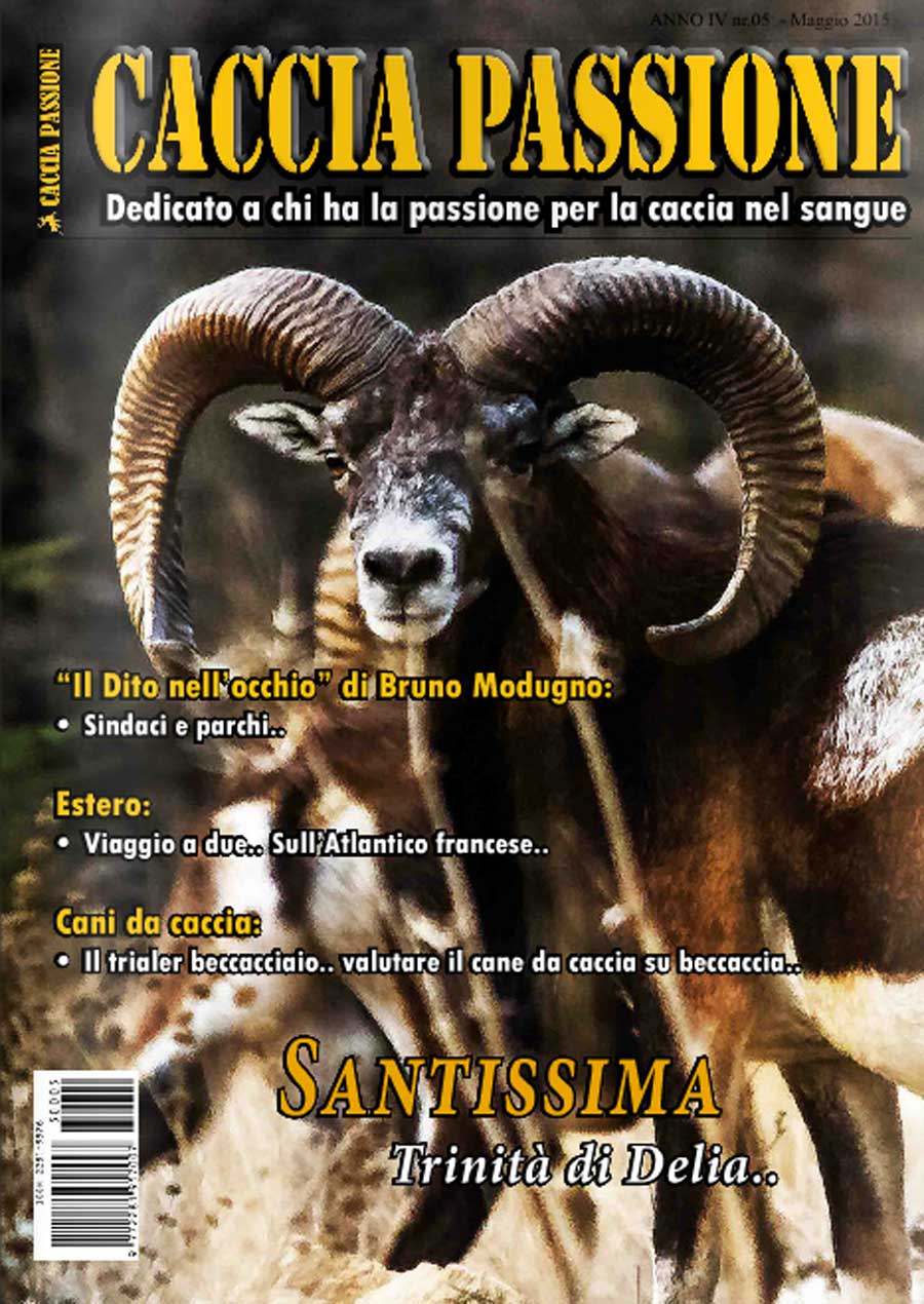 Rivista Caccia Passione maggio 2015