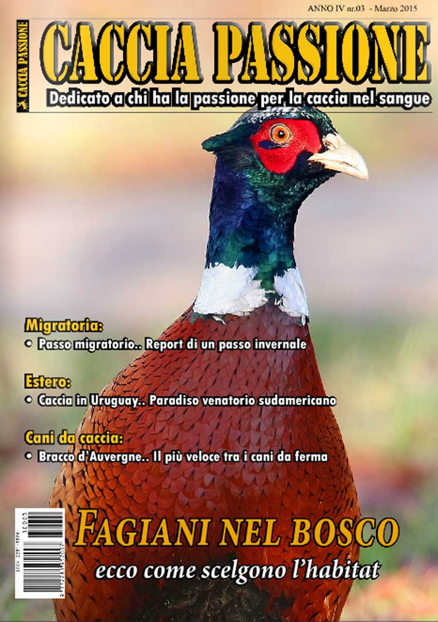 Rivista Caccia Passione marzo 2015