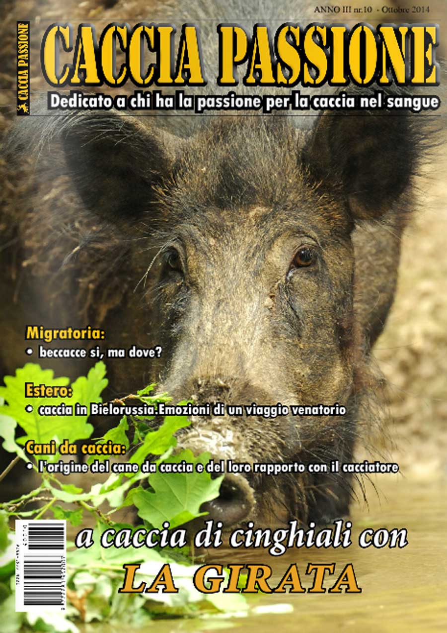 Rivista digitale Caccia Passione ottobre 2014