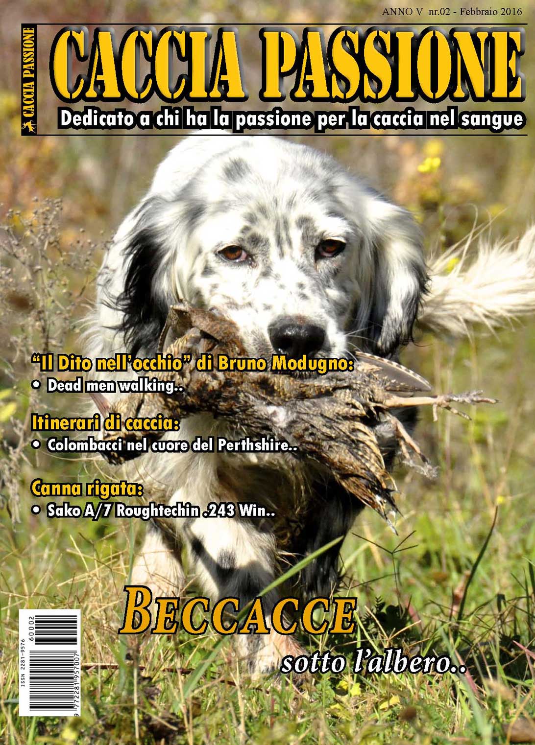 Rivista Caccia Passione - Febbraio 2016