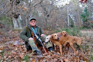 Addestratore cinofilo di cani da caccia