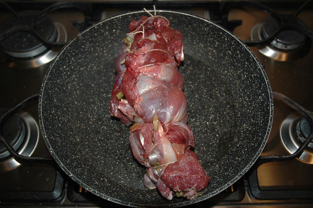 Capriolo Ripieno Ai Carciofi Caccia Passione