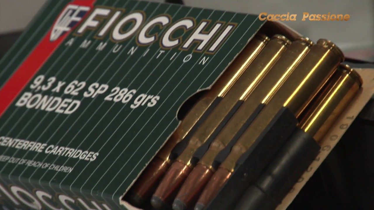La cartuccia Fiocchi 9,3×62 nei semiautomatici da cinghiale