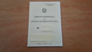 Licenza di caccia