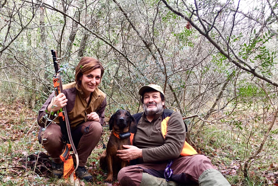 E' grande la soddisfazione di Erika e Riccardo al termine della traccia E' grande la soddisfazione di Erika e Riccardo al termine della traccia