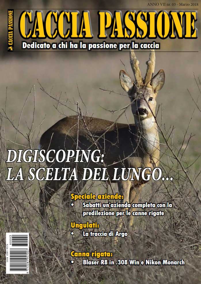 Rivista Caccia Passione - Marzo 2018