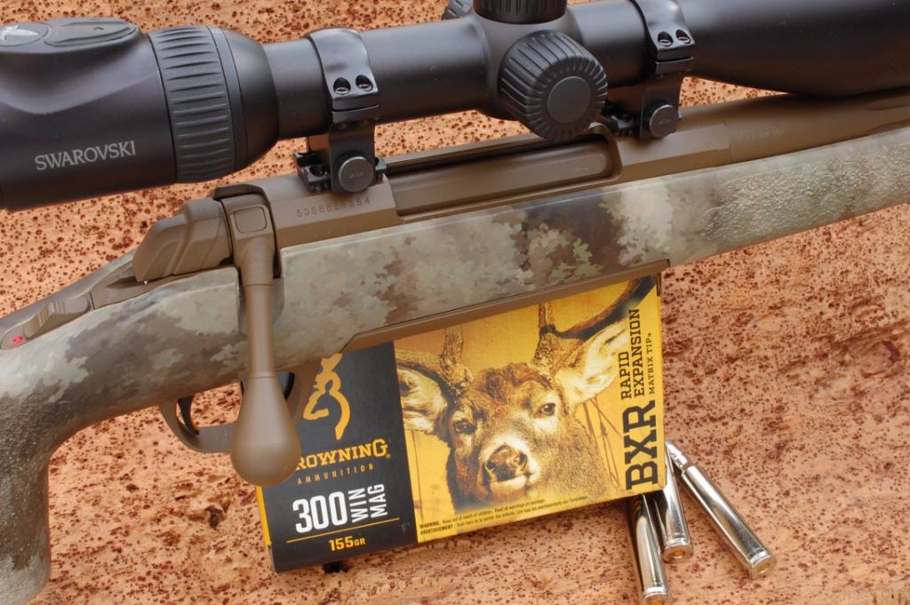 Browning XBolt long range, calciatura Mc Millan in .300 Win. Mag