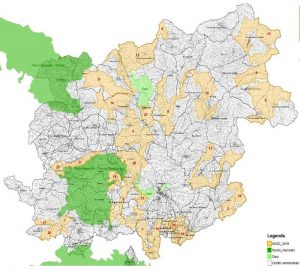 Caccia in Campania - Cartografia 2018 AVCC