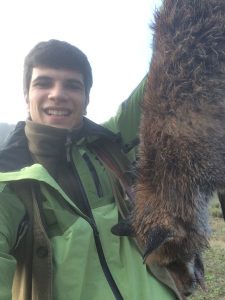 La volpe appena prelevata dall'autore del racconto La volpe appena prelevata dall'autore del racconto