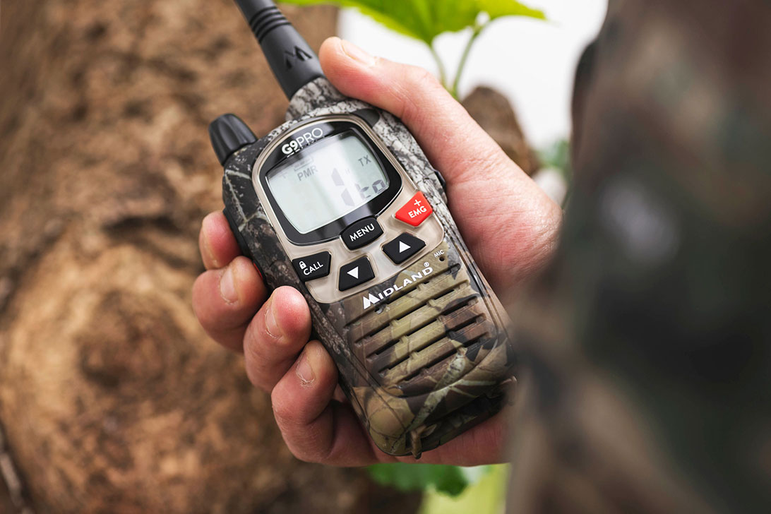 Talkie-walkie G9 PRO MIDLAND pour la chasse