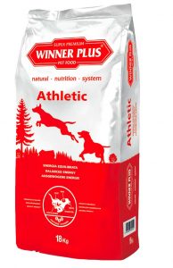 winner plus athletic pet food