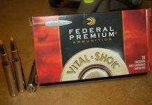 Federal Premium serie Vital Shok nel calibro .30-06 Sprg
