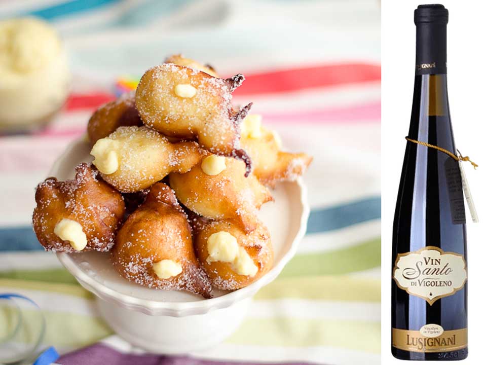 Tortelli con Vin Santo di Vigoleno Tortelli con Vin Santo di Vigoleno