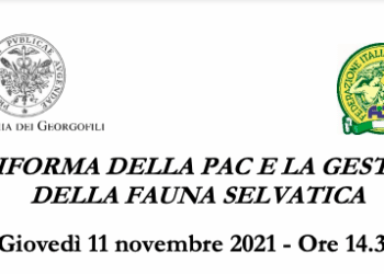 Accademia dei Georgofili-Federcaccia, una riflessione sulla PAC
