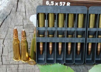 Cartuccia RWS 6,5x57R con palla DK da 9,1 g