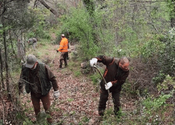 Grazie alla pulizia dei cacciatori la Via Maremmana torna percorribile