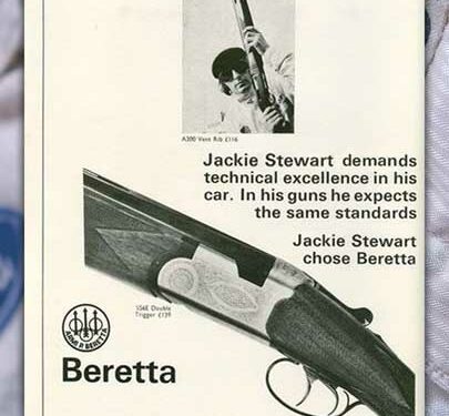 Beretta al fianco di Sir Jackie Stewart per un importante evento di beneficenza in Scozia