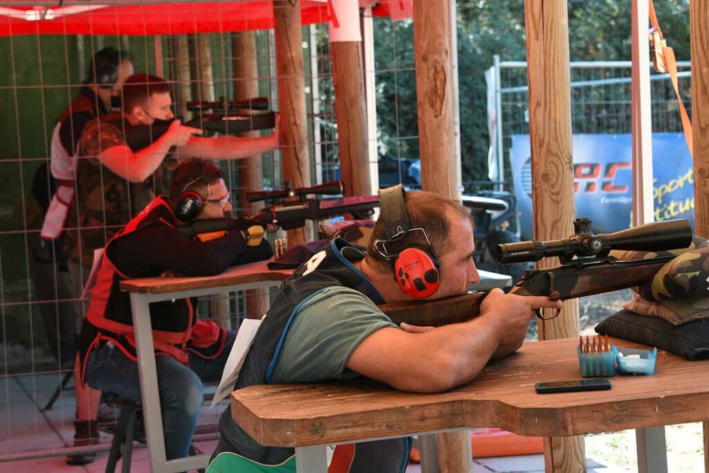 Gara Open tiro con carabina