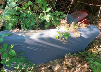 Rifiuti abbandonati a Corridonia (MC), l’intervento dei cacciatori