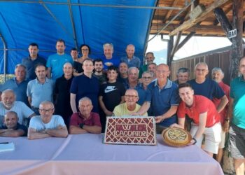 Cacciatori in pista per la pulizia dei sentieri boschivi di Foresto Sparso (BG)