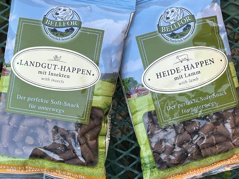 Snack per cani con insetti Snack per cani BELLFOR con insetti