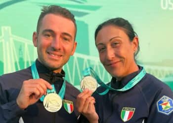 Tiro a volo: Bacosi e Rossetti argento nel Mixed Team