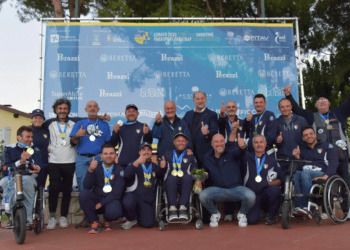 Ricco bottino per gli Azzurri di Para Trap all’Europeo di Lonato del Garda