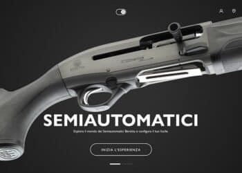 Beretta lancia il configuratore di arma e un nuovo look per il suo sito web..