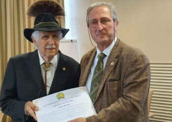 Claudio Menapace è il Gentiluomo Cacciatore per il 2022